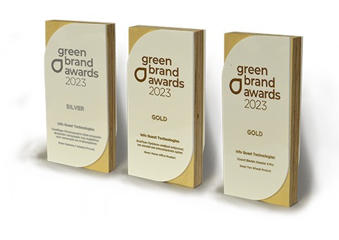 Τριπλή  βράβευση για την Info Quest Technologies στα Green Awards  