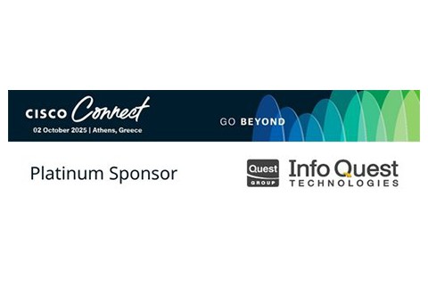 Η Info Quest Technologies Platinum Χορηγός στο Cisco Connect 2025 